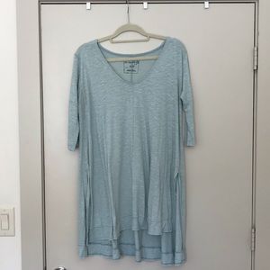 We The Free Side Split Tunic Top